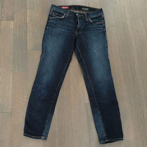 Red Engine Skinny Jeans - Picture 1 of 2